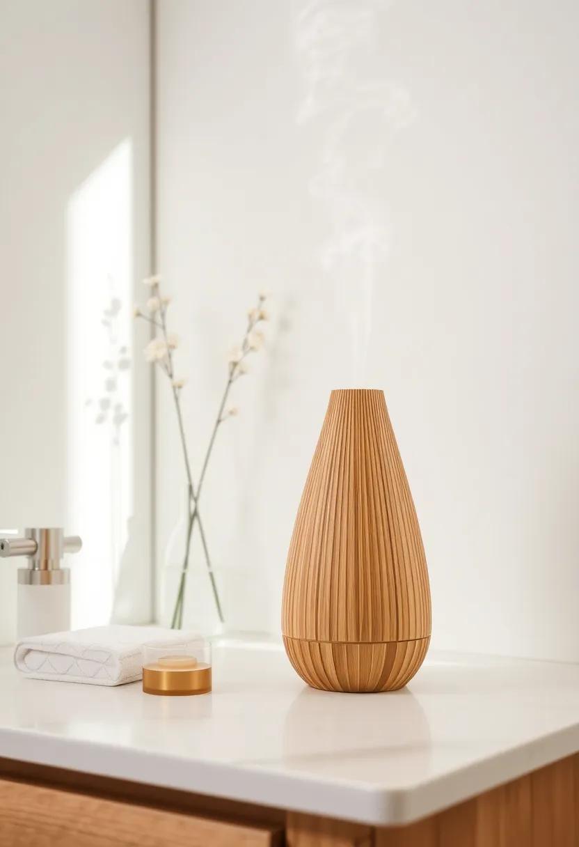 Aromatherapy Diffuser: Create a calming atmosphere with an elegantly designed diffuser that disperses soothing scents