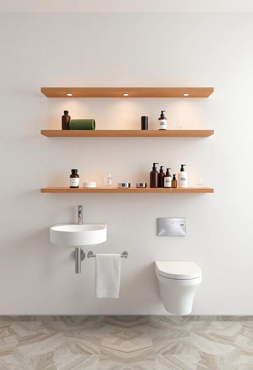 Customizable Floating Shelves: stylish shelves for showcasing your favorite products and décor items distinctively