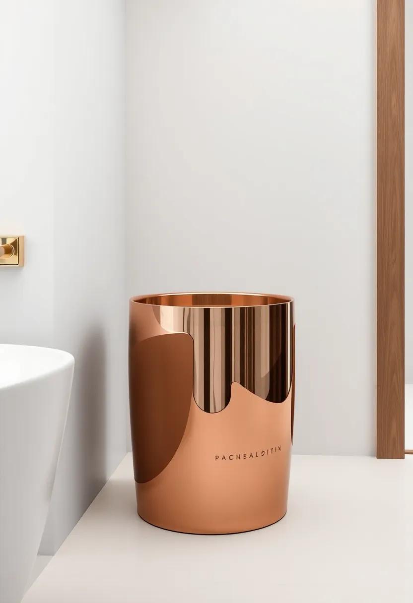 Elegant Waste Bin: A designer waste bin that blends seamlessly into your décor while maintaining practicality