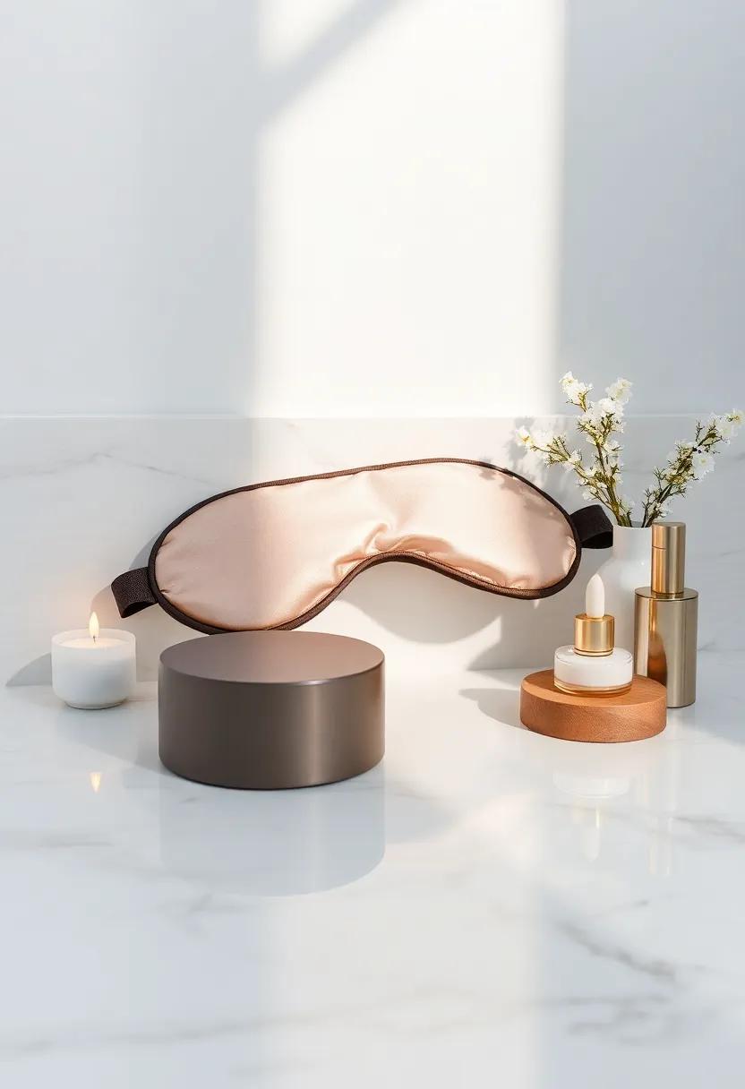 Silk Eye Mask: A luxurious eye mask made of soft silk for⁤ a serene resting experience‍ after a long day