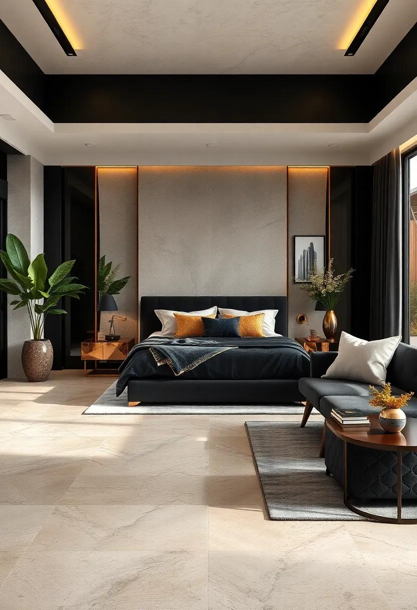 Flooring Choices: Selecting Luxurious Materials for a Grounded Feel