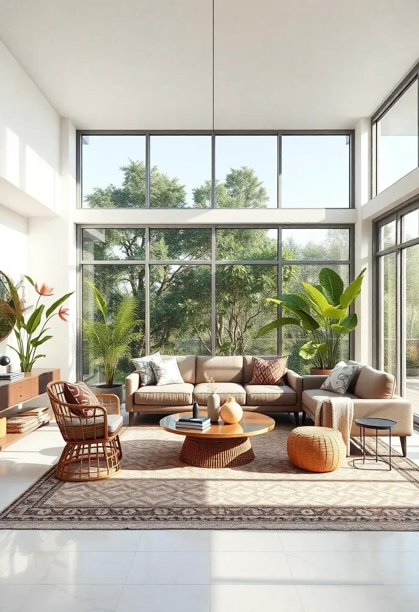 Inviting Nature Inside with​ Large Windows and Airy⁤ Layouts