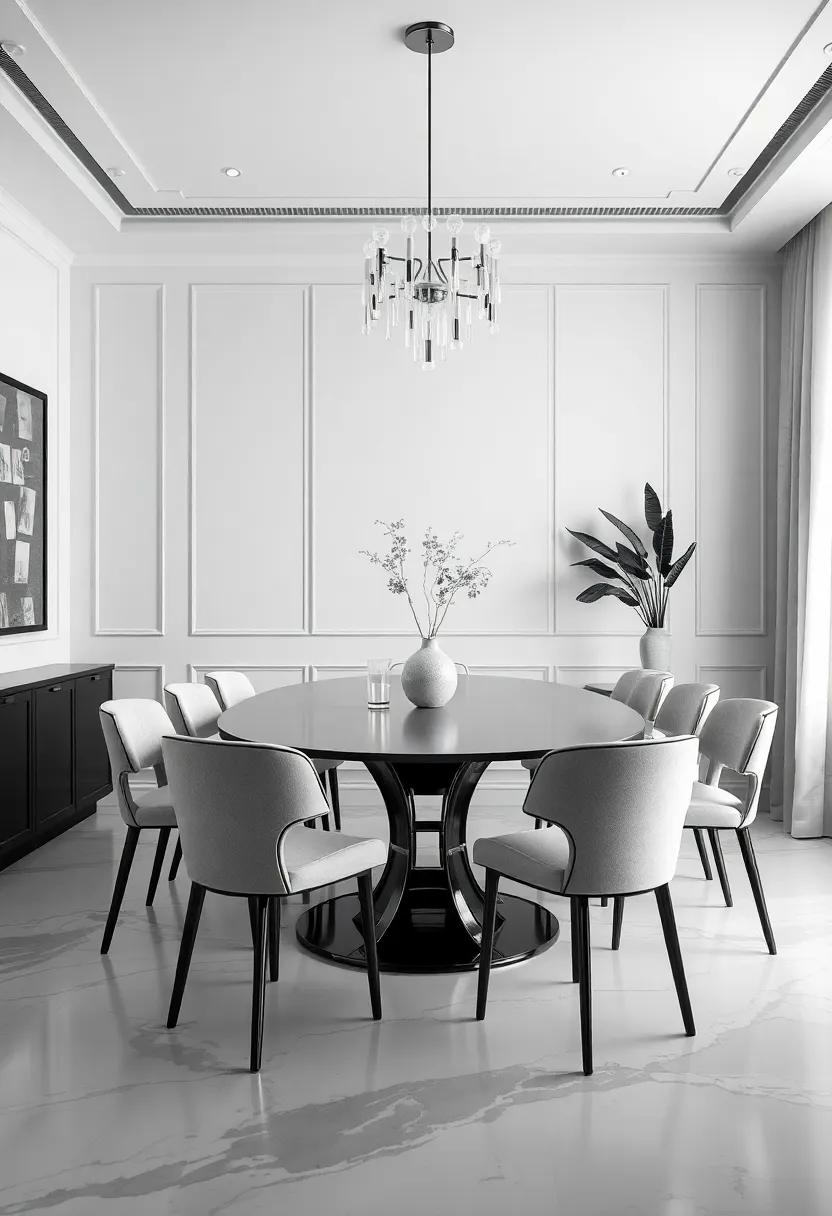 explore⁤ The Chic Appeal of monochromatic Black And​ White Schemes