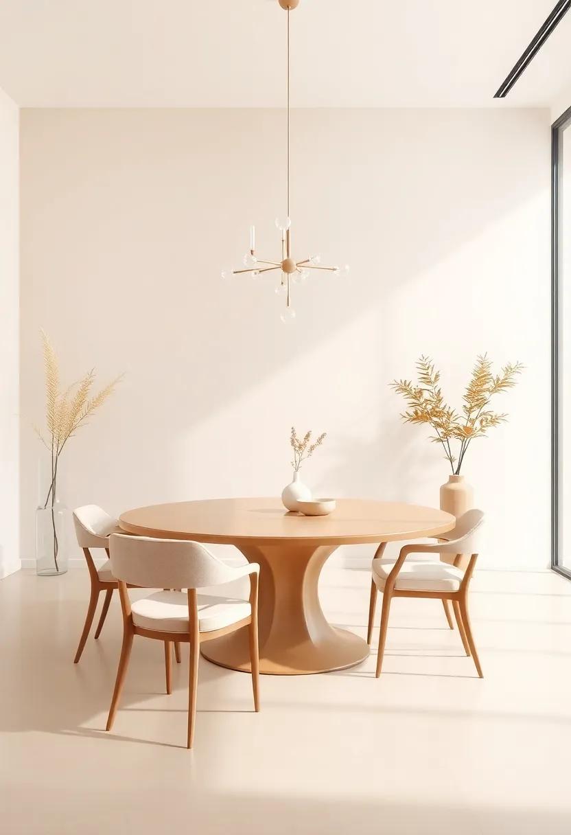 Celebrate minimalism With Clean Lines And Soft beige Color Schemes