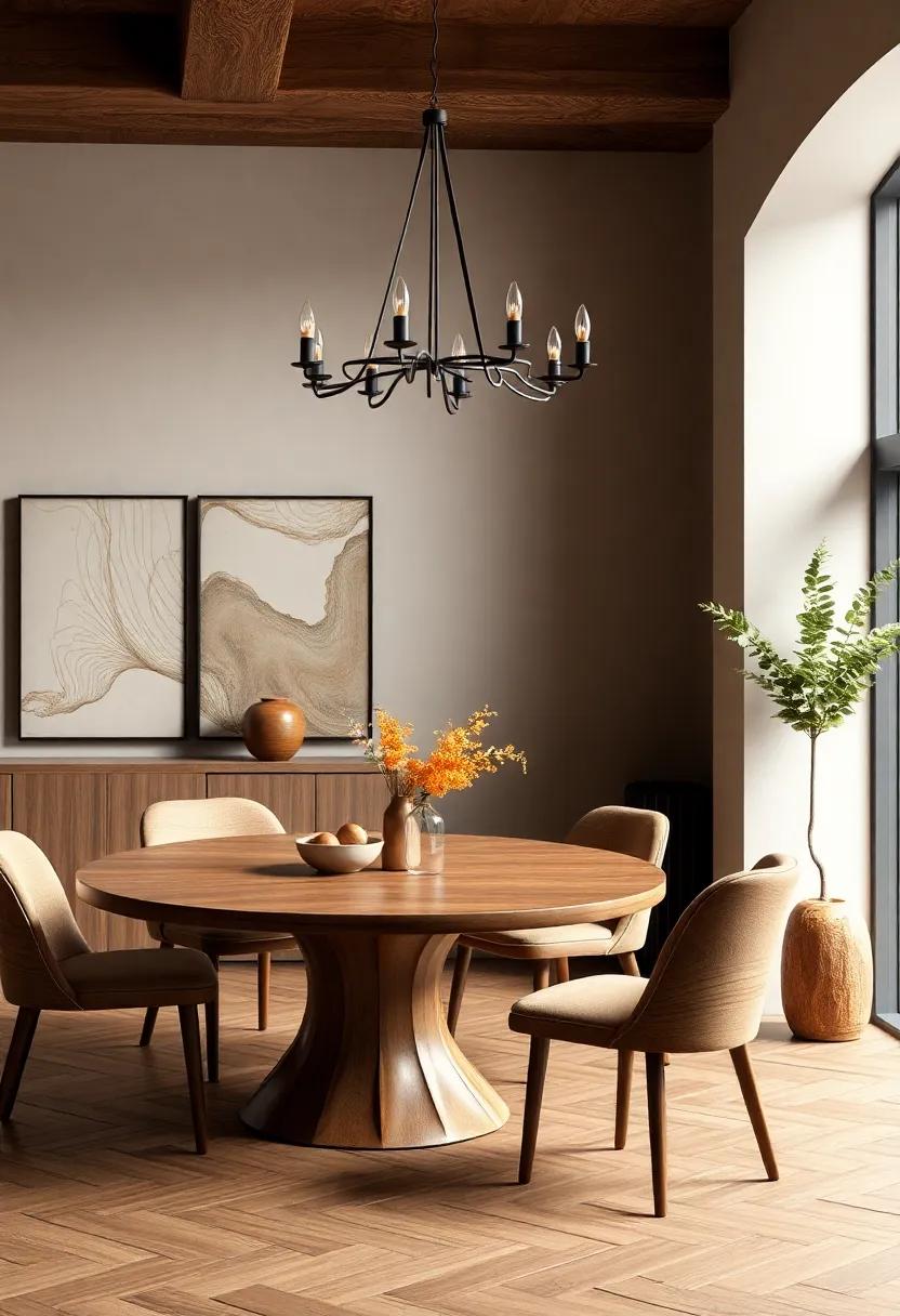Embrace Rustic Luxury With Warm Earth Tones And Natural ⁤Textures