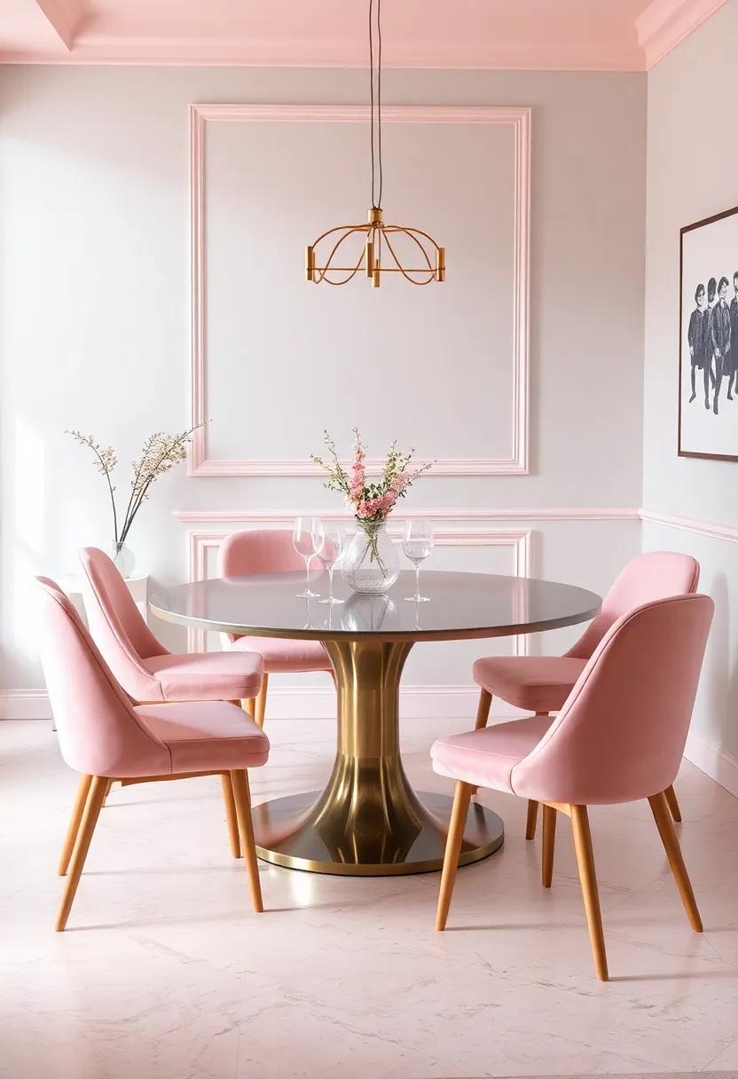 Use Playful Pastels For A Charming And Whimsical ​Dining ⁢Experience