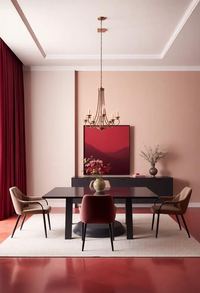 Artfully Combine Unexpected Shades For⁢ A Striking Dining Room‍ Look