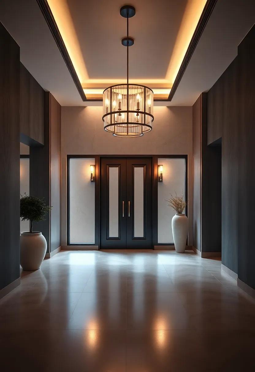 The Art of Layering Light ⁤for an Inviting Entrance