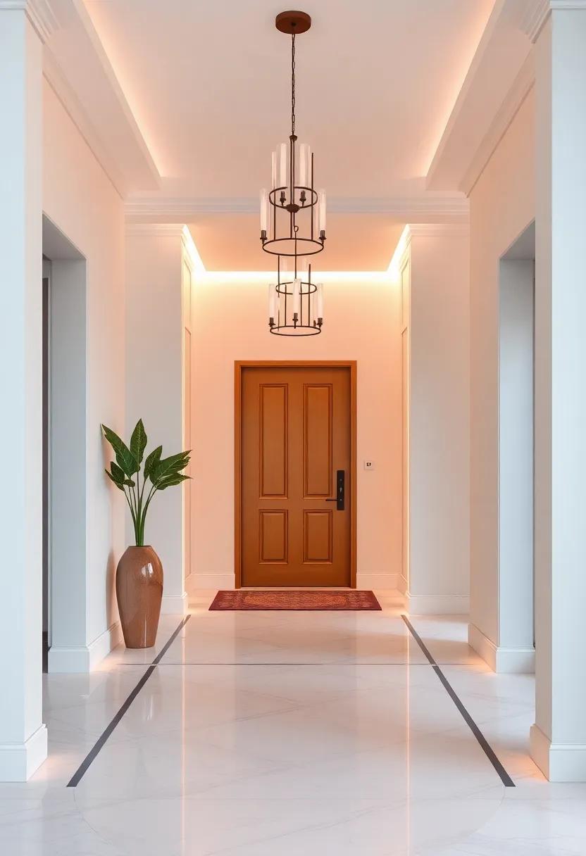 the Role⁣ of color in Entryway Lighting Design