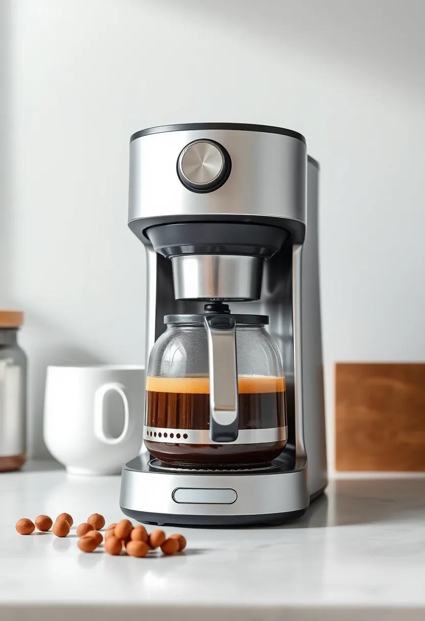 High-End Coffee Maker: Upgrade ​your​ morning routine ‌with a luxurious coffee⁤ maker that brews your favorite coffee while looking sleek on the counter