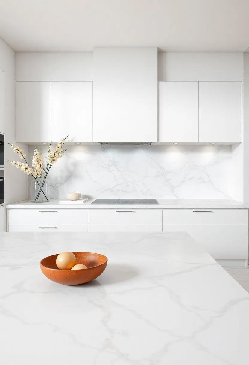 Colored Veins: Select marble ‍featuring colored veins to ​introduce a splash of color that ‌enhances your ⁤kitchen theme