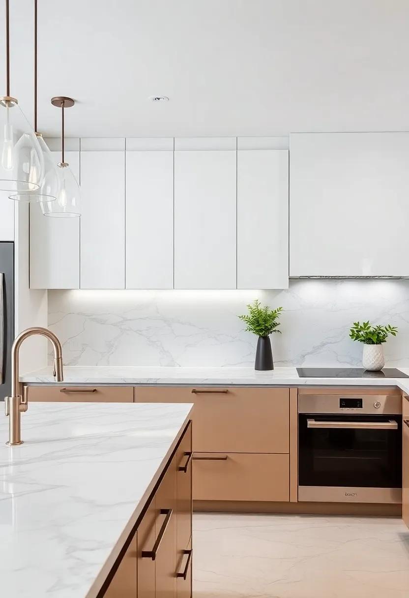 Statement Backsplash: Extend your marble countertops upward ⁣to create ⁢a stunning backsplash that ties the entire kitchen together