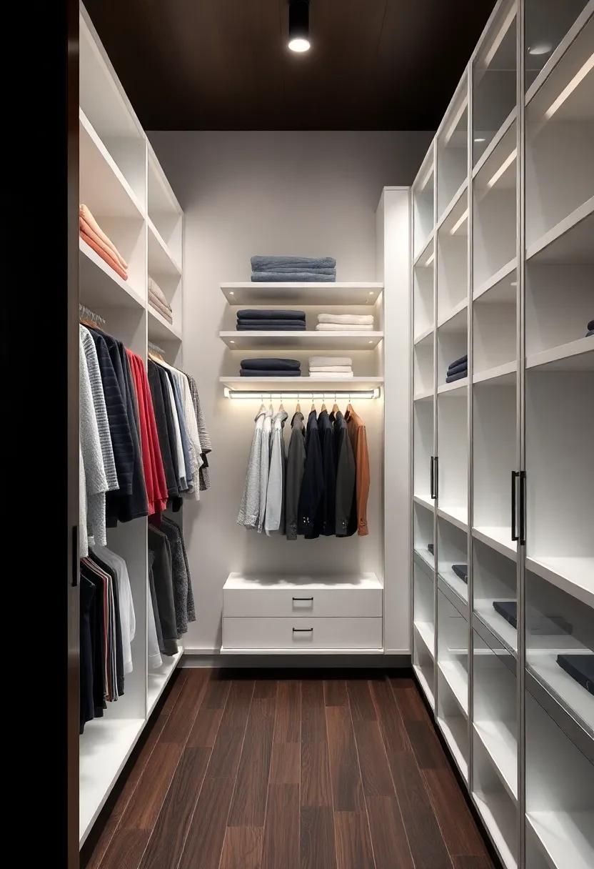 Seasonal Sensation: Browse through ⁣a closet crafted⁢ with ‍rotating ​shelving systems,⁣ allowing easy access to seasonal‍ attire‍ and perfect organization year-round