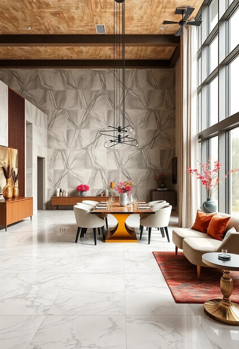Creating ​a‍ Cohesive Theme‌ through Marble Flooring ⁣and Décor