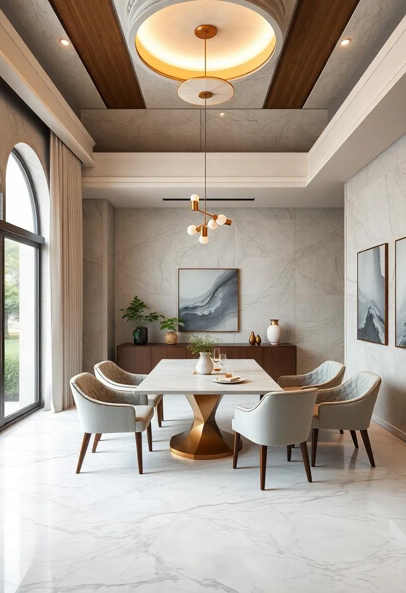 Transforming⁣ Small Dining ⁣Rooms⁣ with strategic Marble⁢ Flooring⁣ Choices