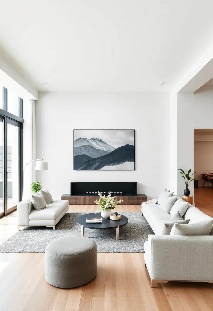 Select a Statement Art⁣ Piece: Instead‌ of a‍ gallery wall, choose a single large ⁤artwork to serve as a​ focal point that draws the eye