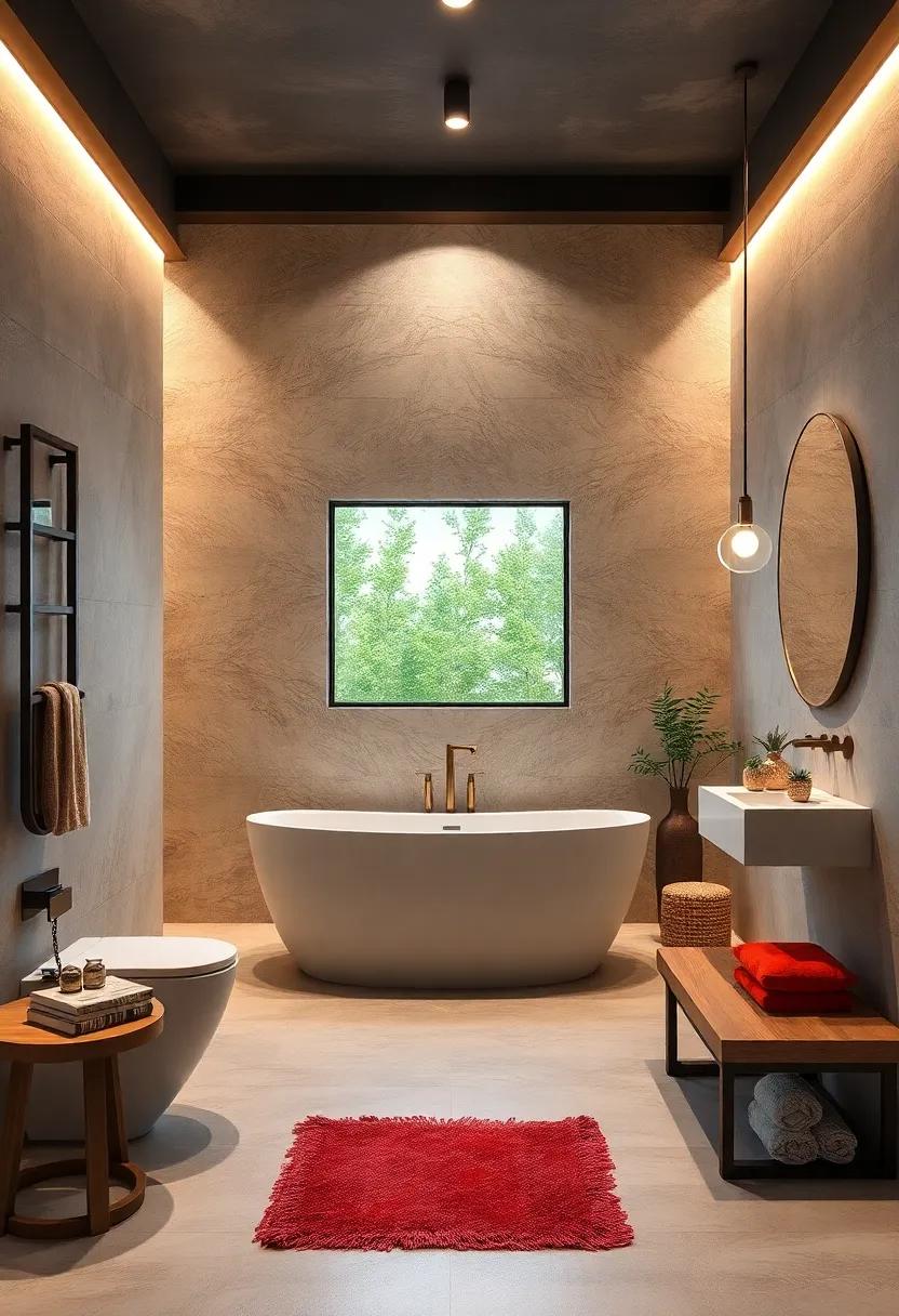 Unique Lighting Solutions⁣ to Enhance Bathroom Atmosphere