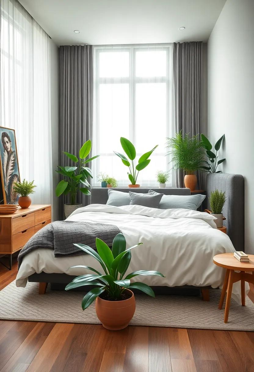 Indoor Plants:⁢ Incorporate greenery⁤ with indoor plants or succulents to ‌bring life and freshness into your space ⁣with minimal maintenance