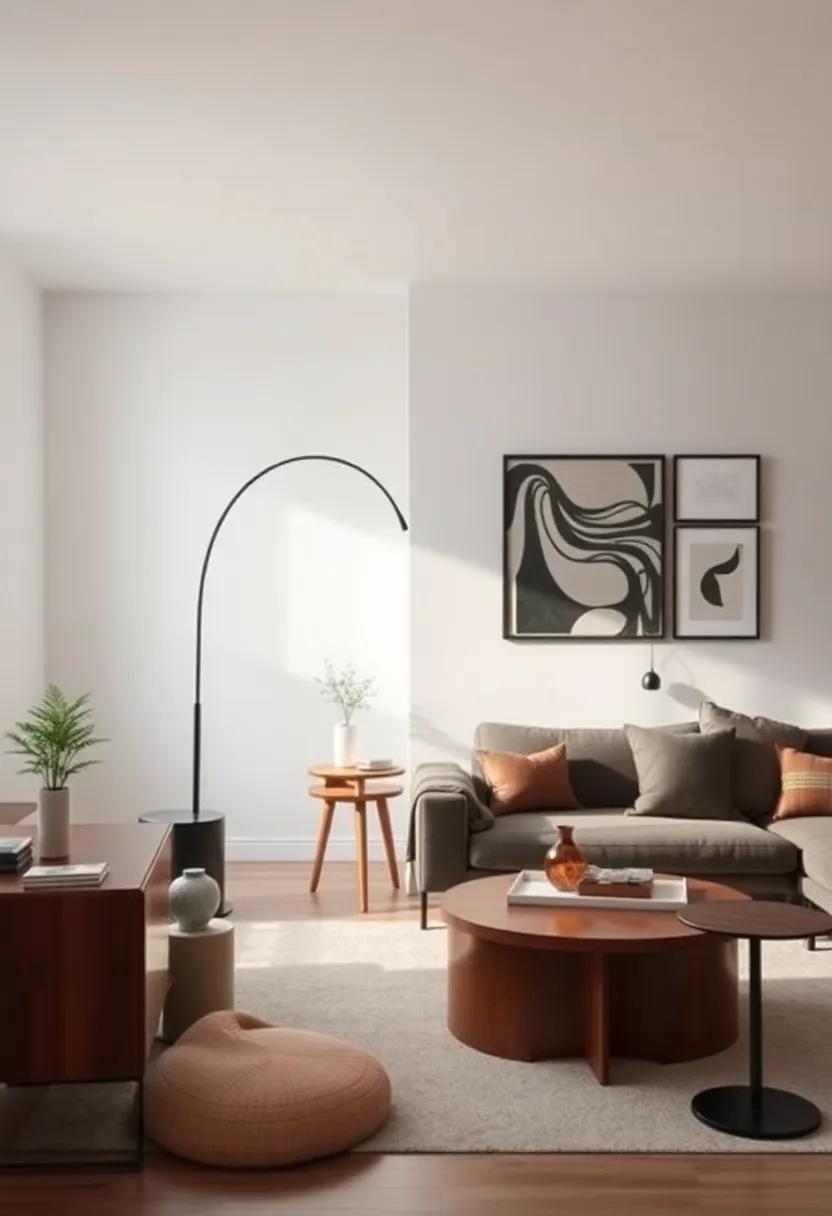 highlight Vintage Lighting: ⁣Choose statement lighting fixtures, like an iconic arc floor‍ lamp, as a focal point in‌ your spaces