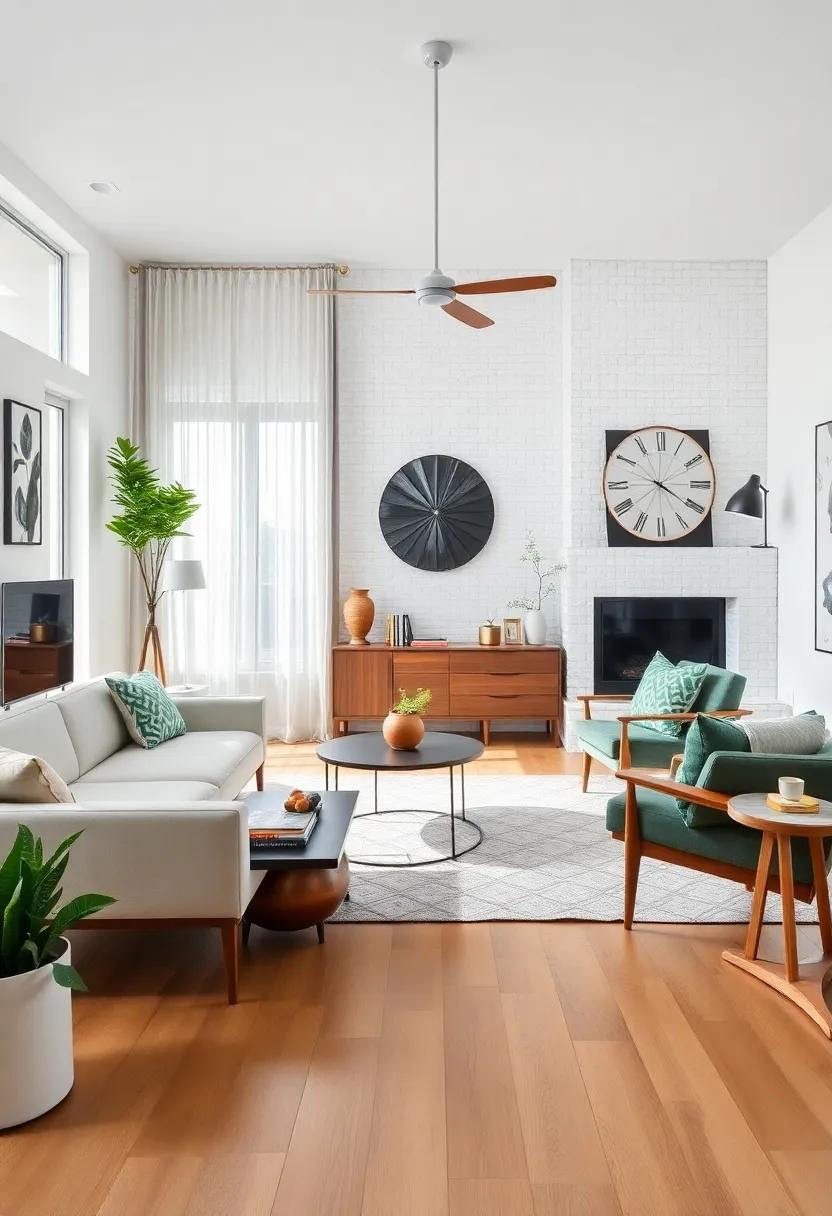 balance Old and ⁤New: Use stylish ‍mid-century⁣ pieces⁢ alongside contemporary⁤ items ​to create ‍visual harmony within your ‌eclectic design