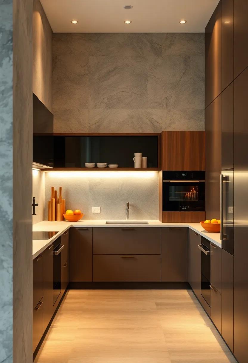 Concealed Appliances: Streamlined designs that allow for a sleek look while maintaining functionality