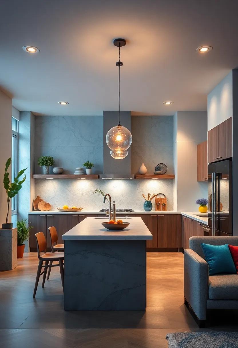 Statement Lighting: Unique fixtures that serve as focal⁣ points while providing ‌essential⁤ illumination