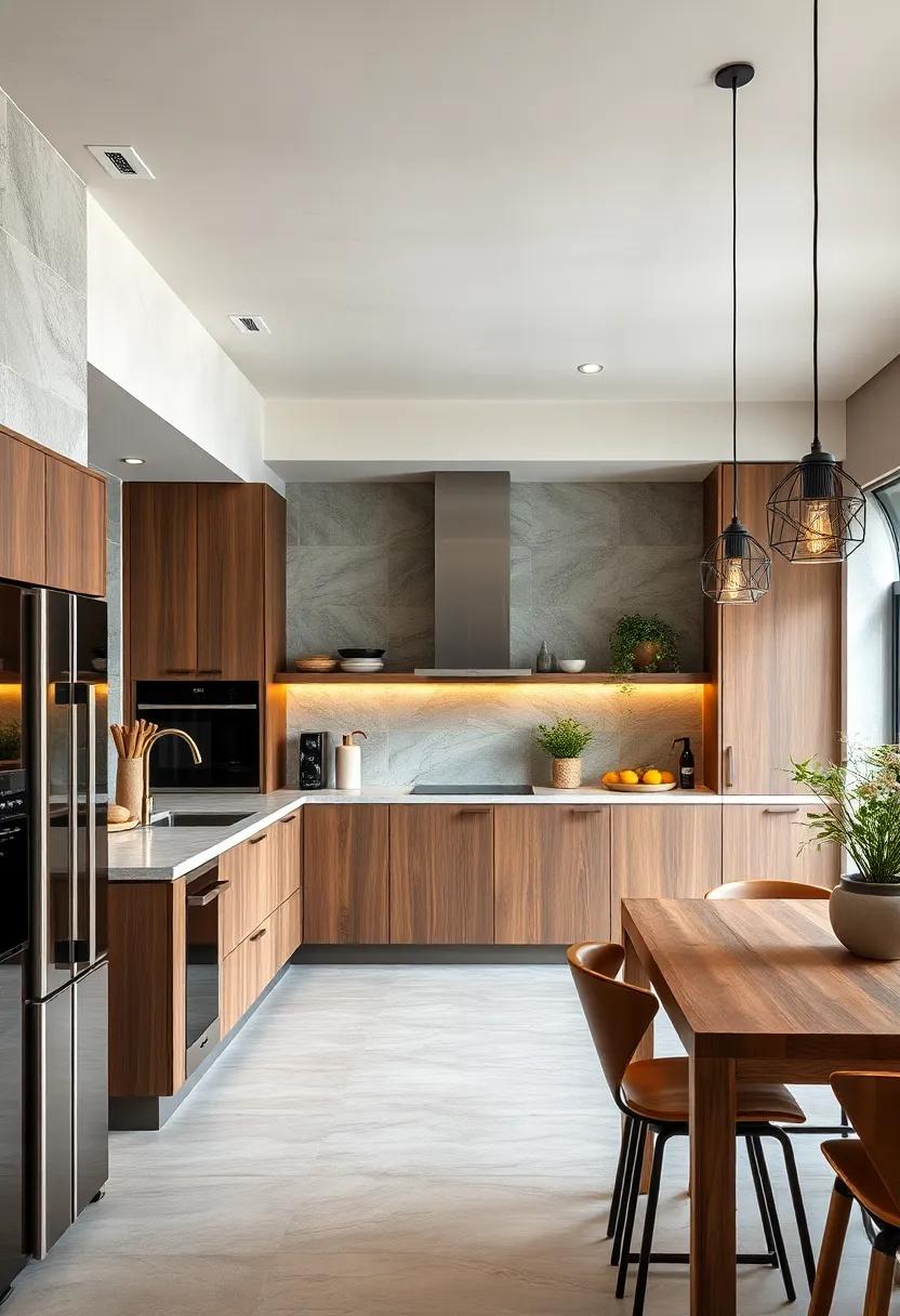 Texture Variety: Mixing ⁢materials ⁣such as ⁤metal, stone, and ⁢wood for a layered​ and dynamic aesthetic
