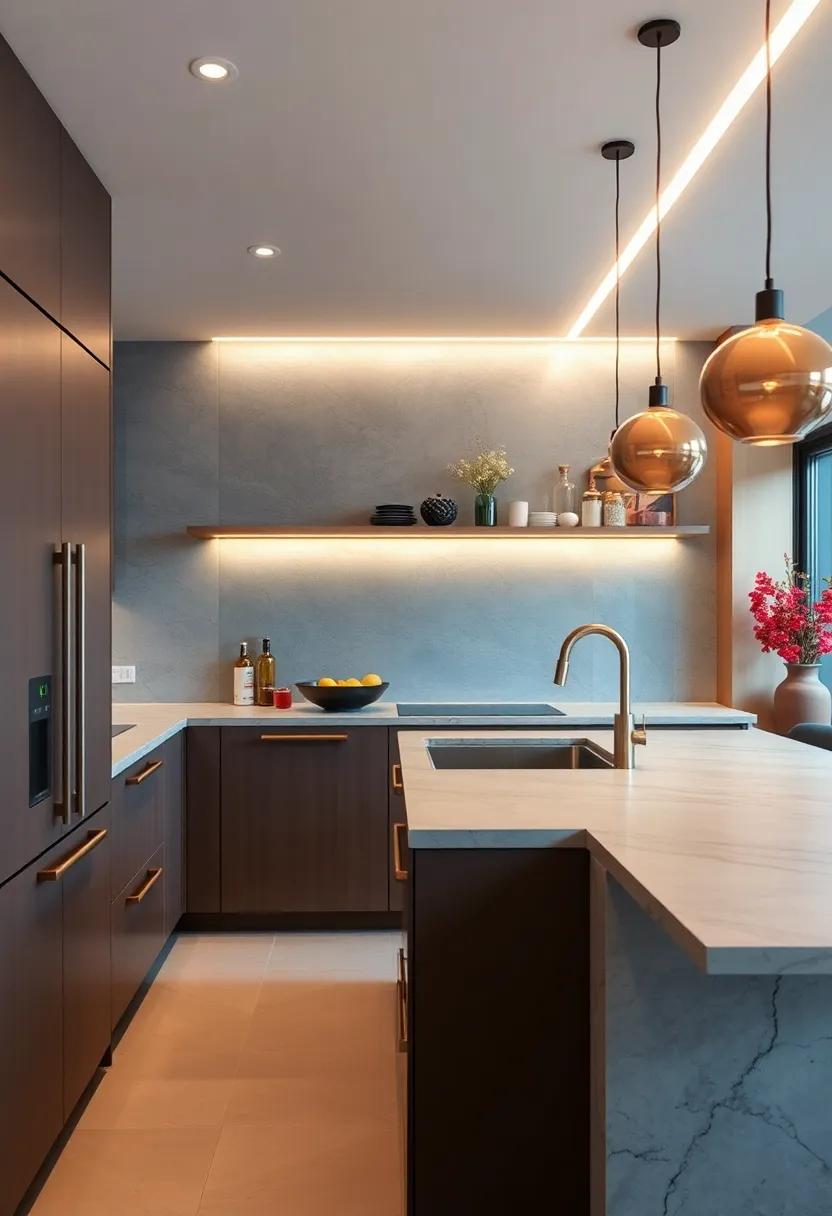 Under-cabinet Lighting: Subtle‍ illumination that highlights workspaces and enhances ⁤the kitchen’s ambiance