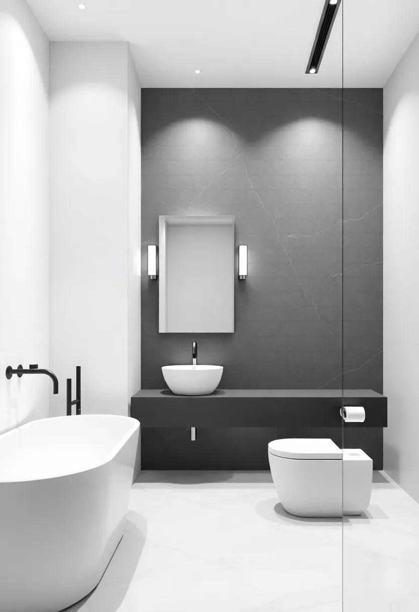 Personalization in Monochrome:⁣ customizing Your bathroom's Elegance