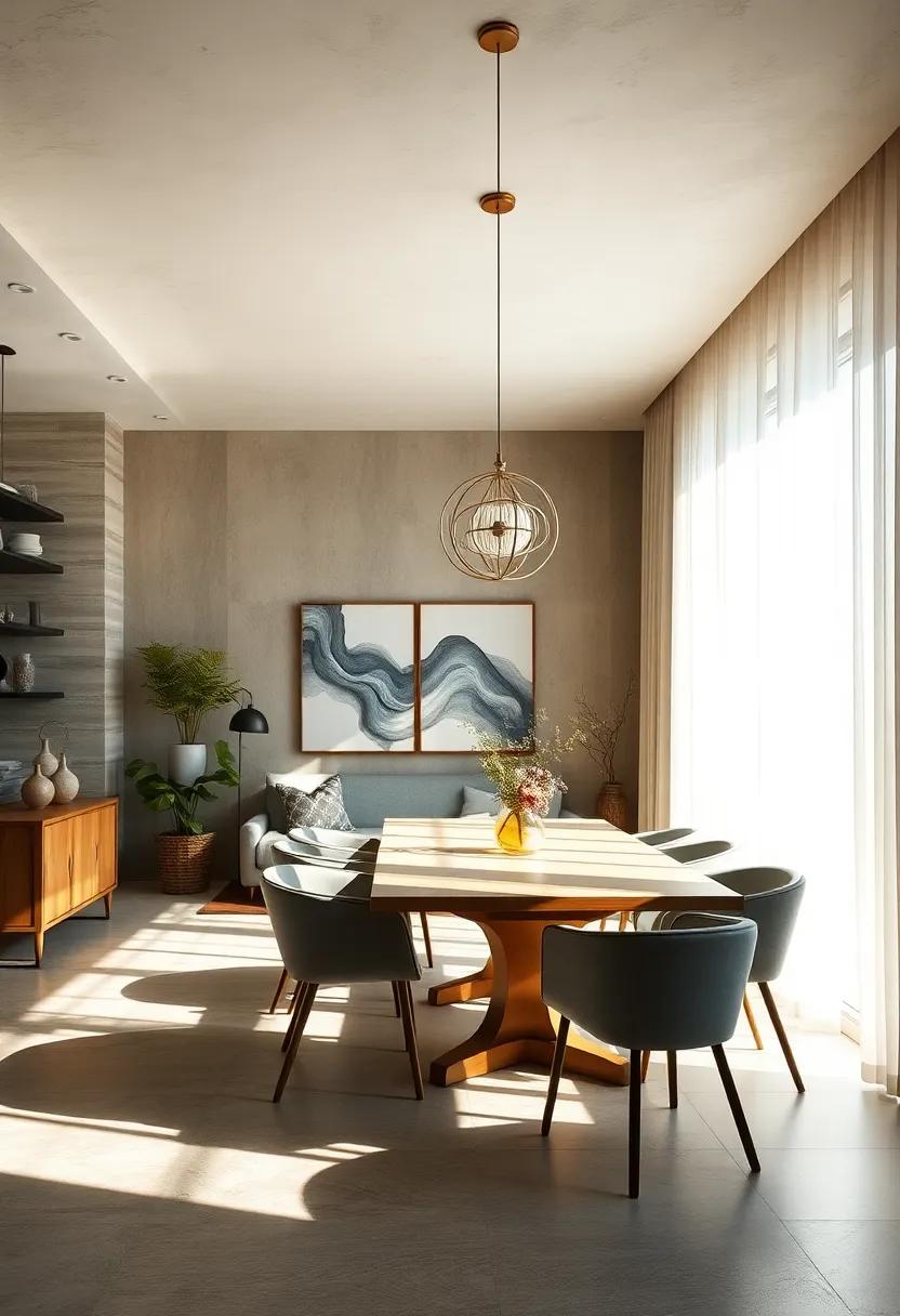 Embracing the Dance of ⁤Shadows and‌ Light in Your⁣ Dining Room ⁢Space