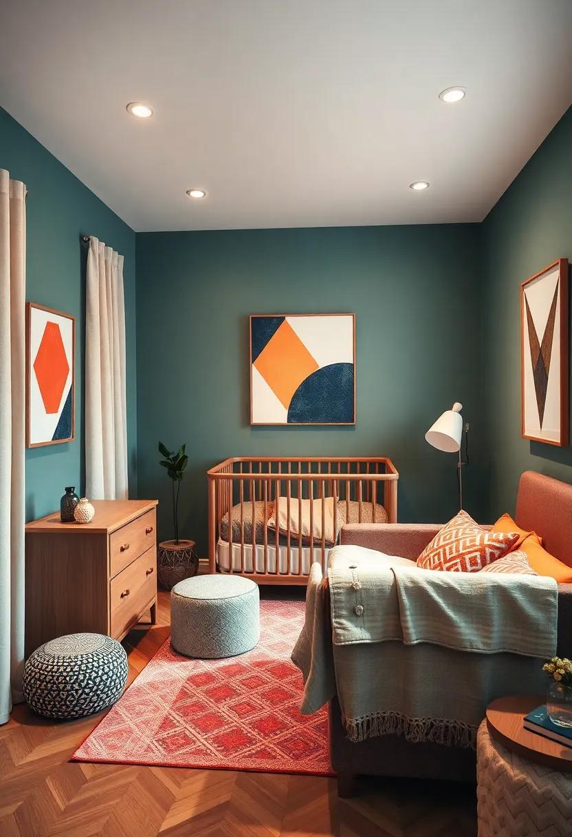 Adding ⁢Geometric ⁣Art:‌ Choosing Wall Decor that Complements Your Theme