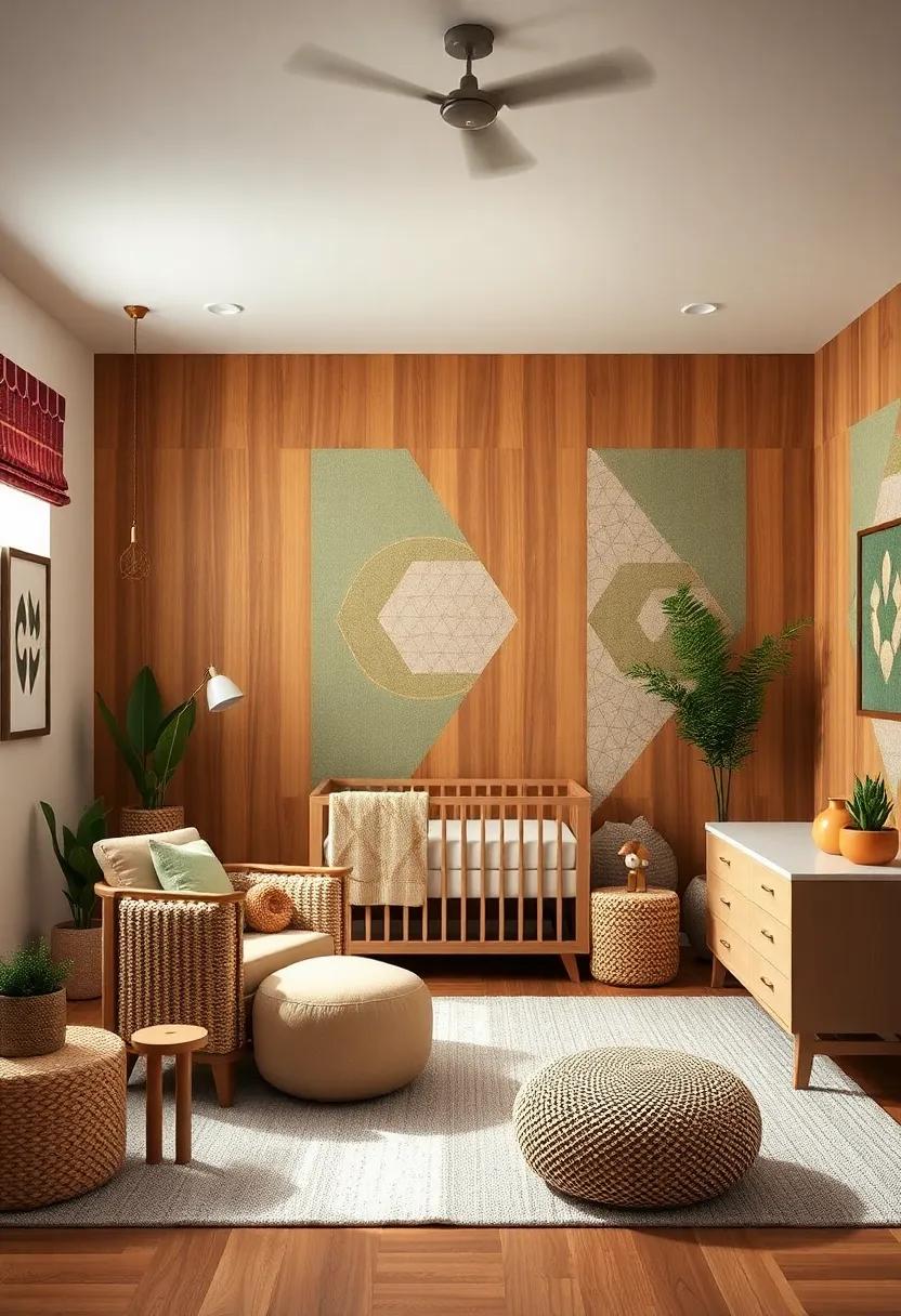 Celebrating Cultural Diversity through ⁣Global geometric Patterns‍ in Nursery Design