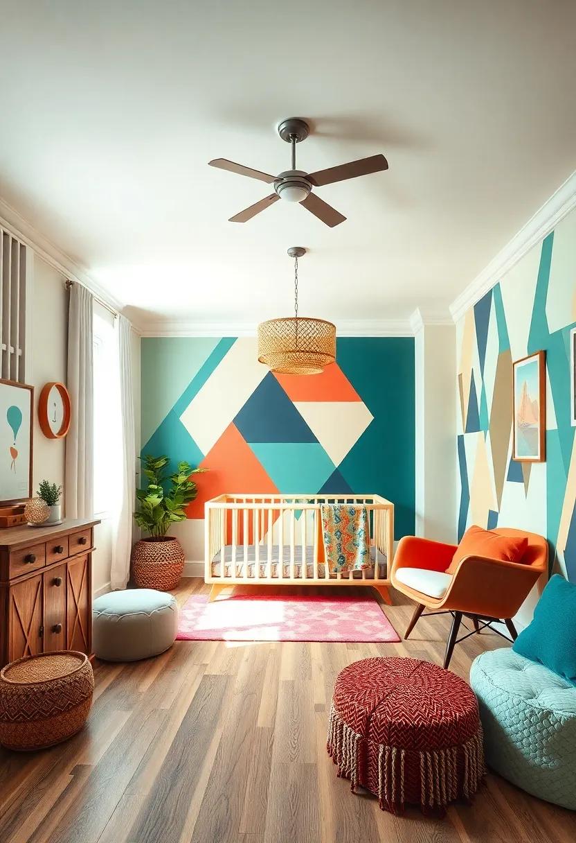 Choosing the right ⁤Color Palette for Geometric Designs in Your Nursery