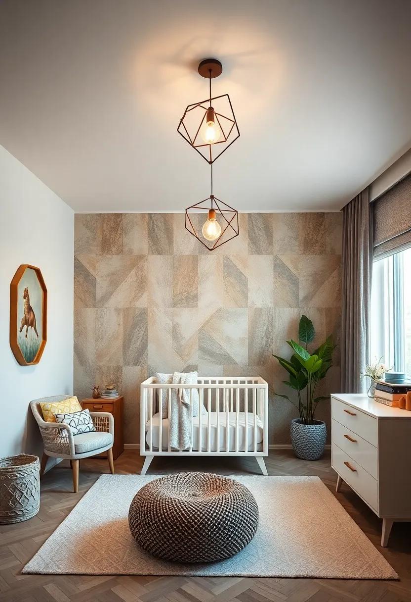 The Impact ⁣of Geometric ‍Lighting Fixtures to Elevate ‌Nursery Design