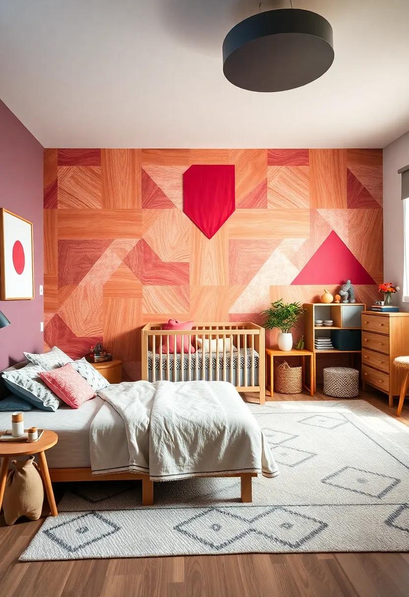 Venturing⁤ into 3D: Geometric Wall Decals that Pop⁤ and Engage Young Minds