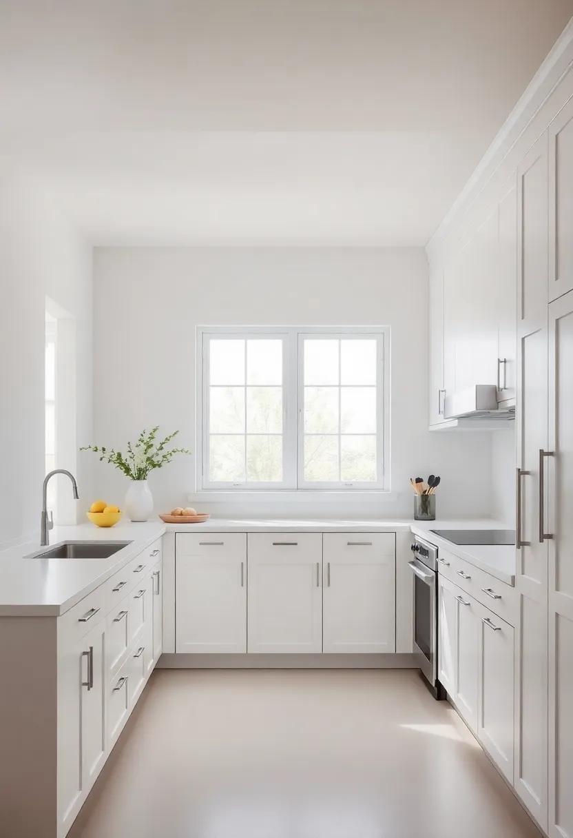 Brighten‌ Up Dark Spaces: In kitchens with limited natural ⁣light, off-white ‍cabinets can ⁢reflect light and create the illusion⁣ of a brighter, more open space
