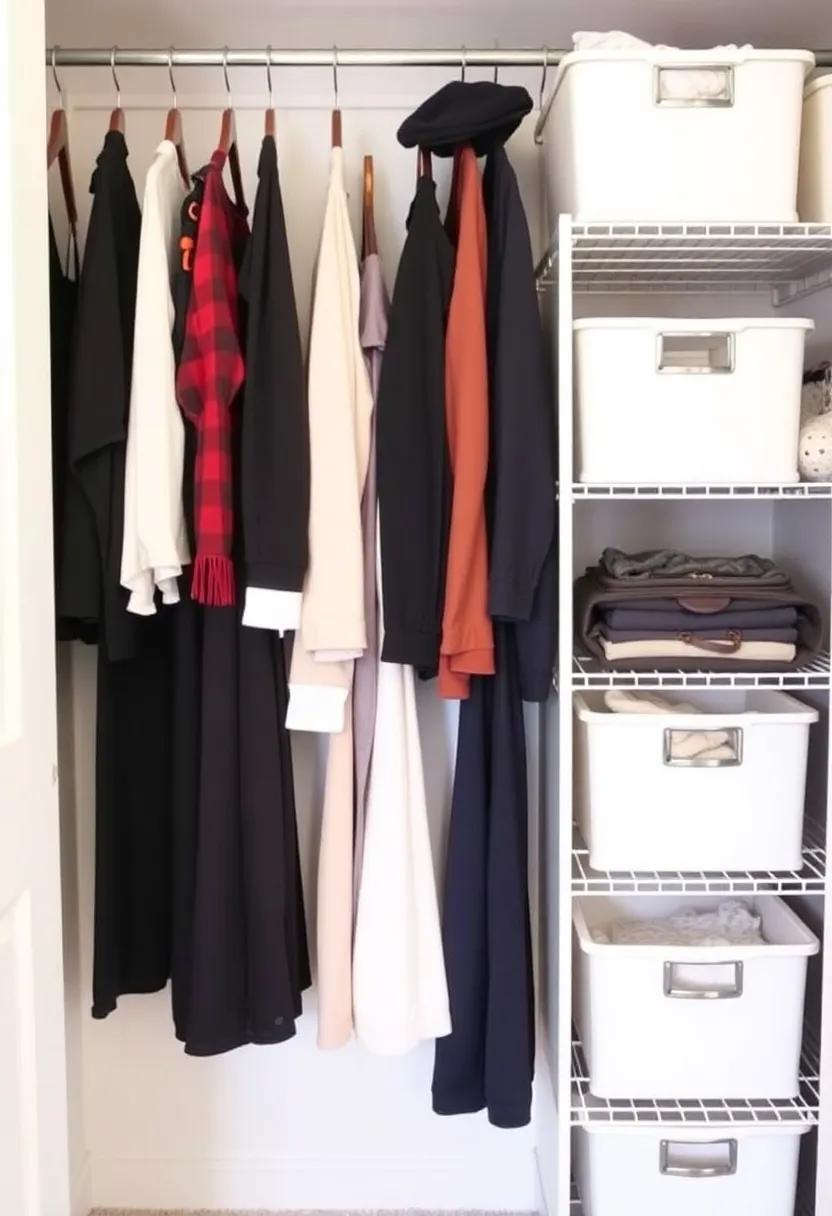 Optimize Closet ​Space: Utilize closet organizers, such as ​hanging shelves and bins, to make the most out of your storage space and keep⁣ things tidy
