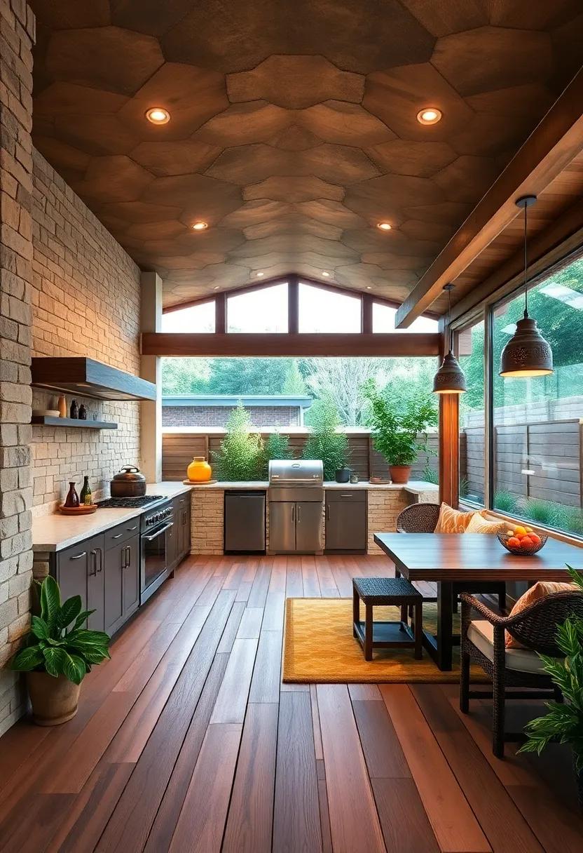 Embrace the​ Warmth ​of ⁢Wooden Decking in ‌Your⁢ Outdoor Cooking Area