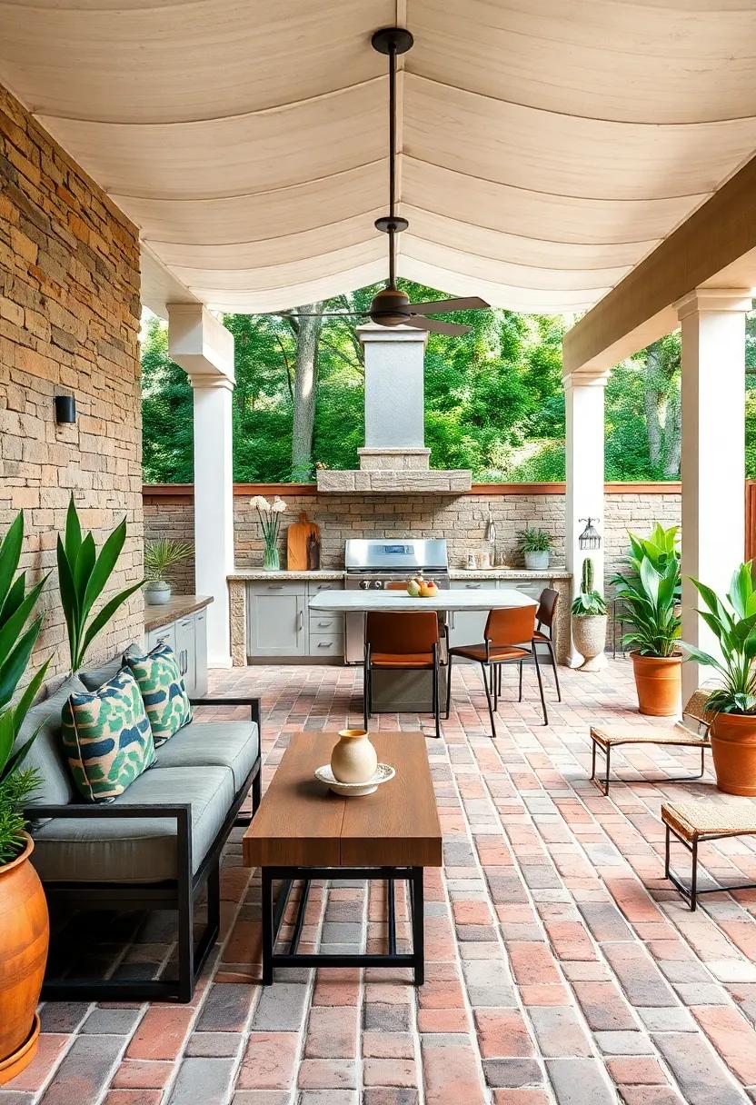 Unveil the Rustic‌ Charm of Brick Pavers for⁣ a Timeless Culinary Space