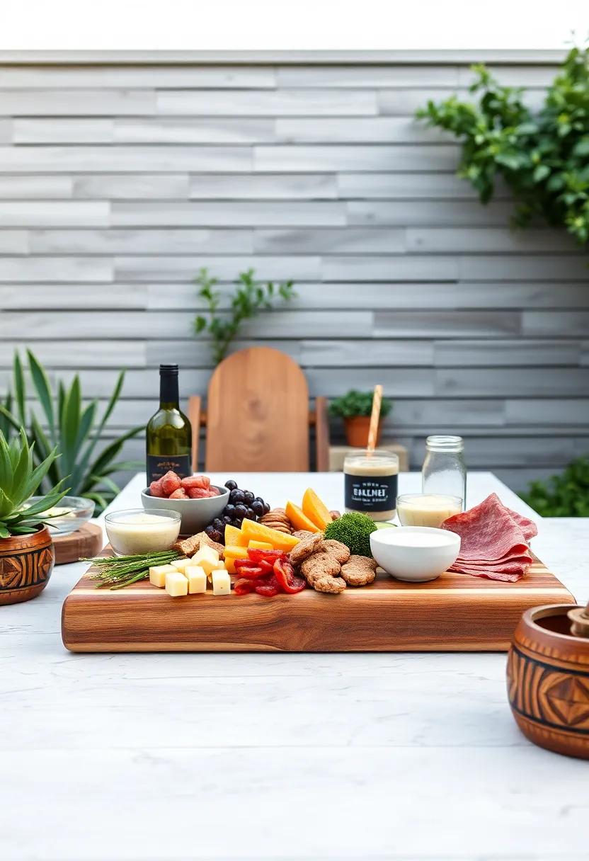 Charcuterie Board: Impress ⁣your guests⁢ with ⁣a customizable ​wooden charcuterie board, perfect for showcasing a variety‌ of meats and cheeses