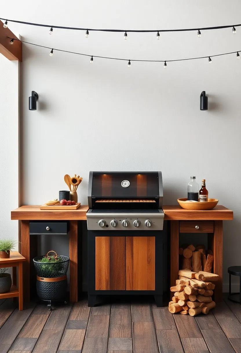 Fully-Equipped Wood⁣ Smoker: Add depth to your dishes by embracing the⁤ art of smoking‌ meats with‍ a quality wooden smoker