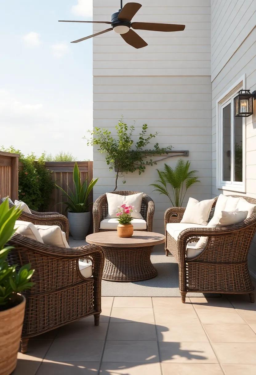 Family-Friendly ‌Fun: Opt for ⁢wicker furniture ⁢with durable, weather-resistant materials, perfect for a safe ⁣and comfortable family hangout spot