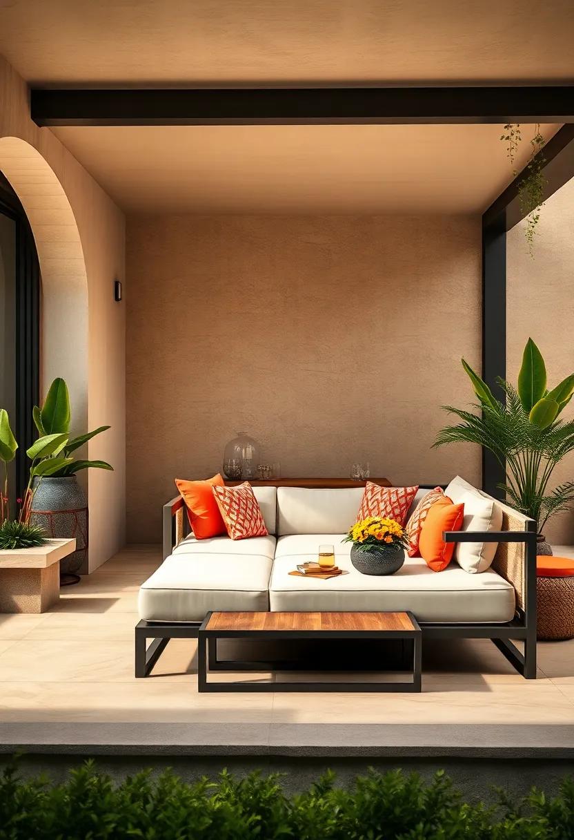 Outdoor Daybed: A luxurious aluminum-framed daybed ⁢invites relaxation⁣ and⁤ leisure, making it a perfect centerpiece for your outdoor oasis
