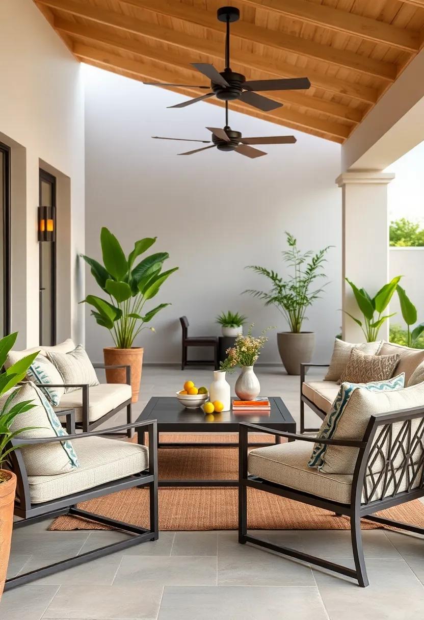 Outdoor Coffee Table: Enhance ⁢your patio with an aluminum coffee table that ​complements ‌your seating while providing a stylish place for decor or drinks