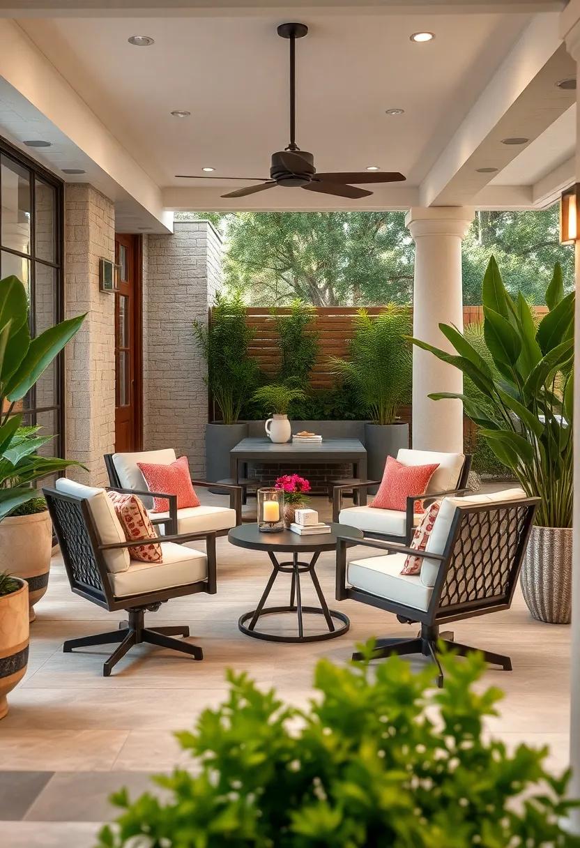 Swivel ⁣Chairs: Aluminum swivel chairs allow for easy⁣ conversation and⁢ movement,making them a chic choice for any outdoor seating arrangement