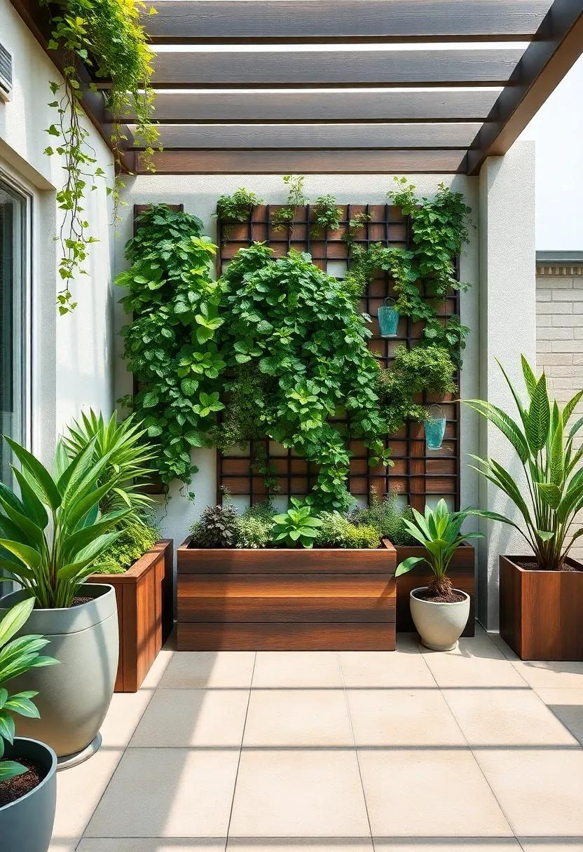 Incorporating⁢ Vertical ⁣Gardens to Maximize Space‌ and Visual Appeal in Patios