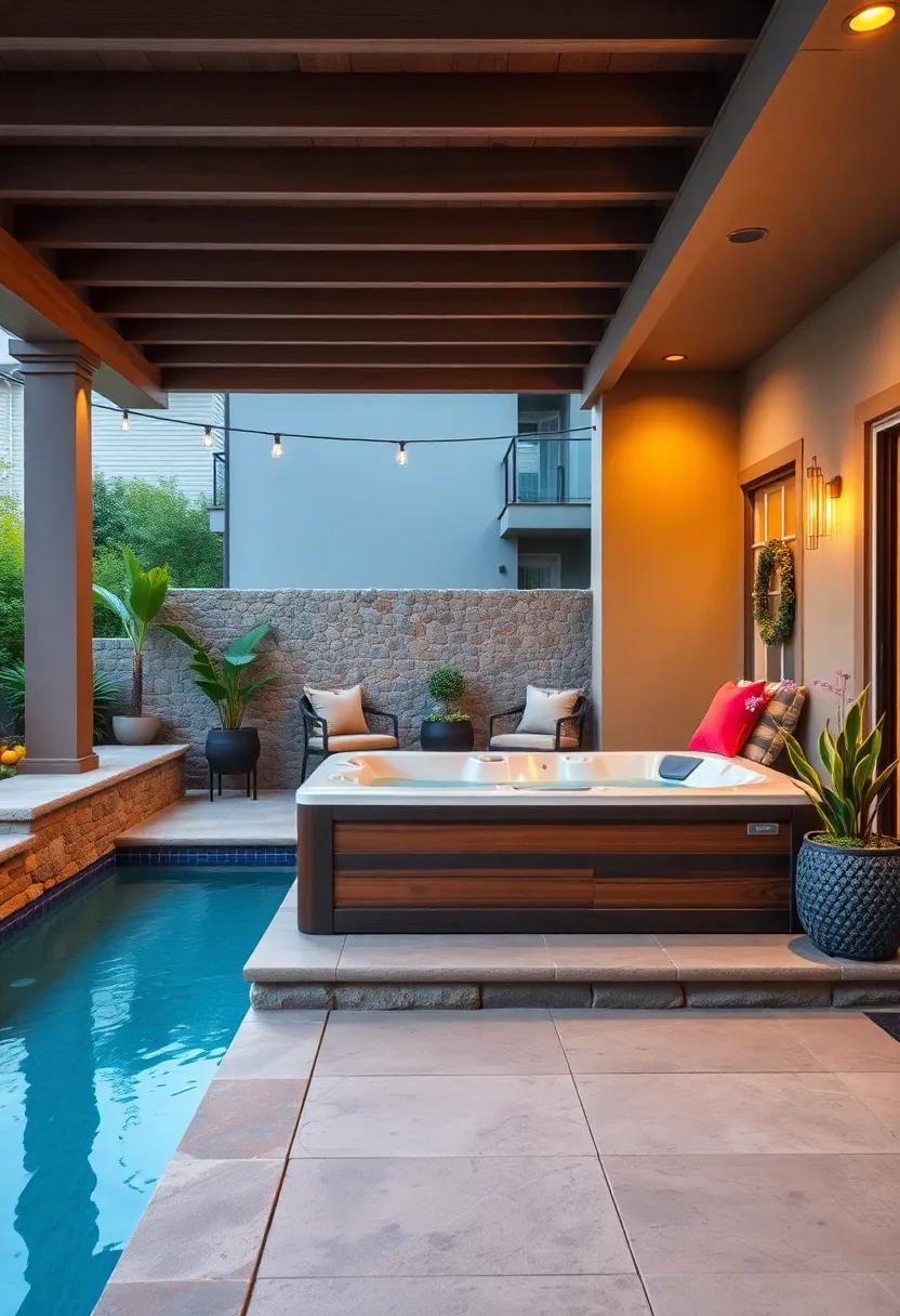 Design Your Patio for All Ages to Enjoy​ Swimming, soaking, and Relaxing