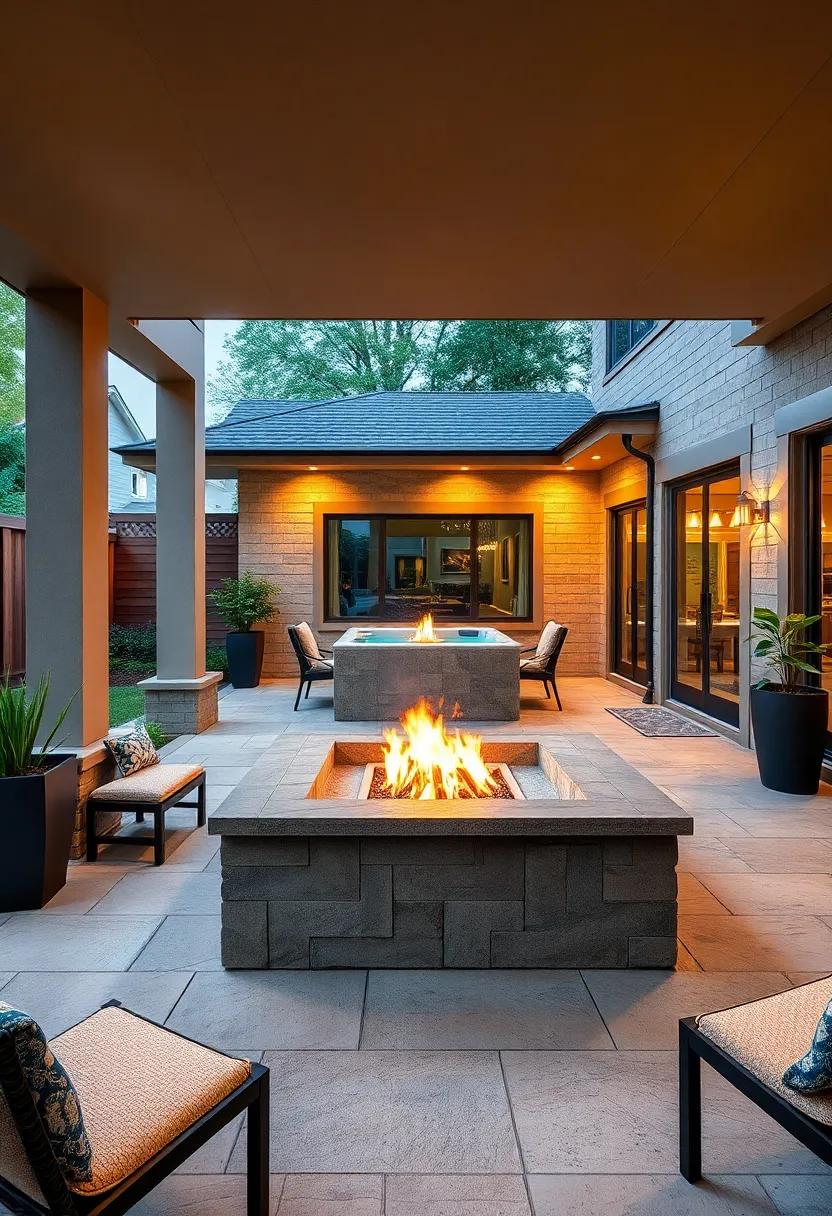Incorporate a Fire Pit⁢ for Year-Round Enjoyment ‍and Warmth