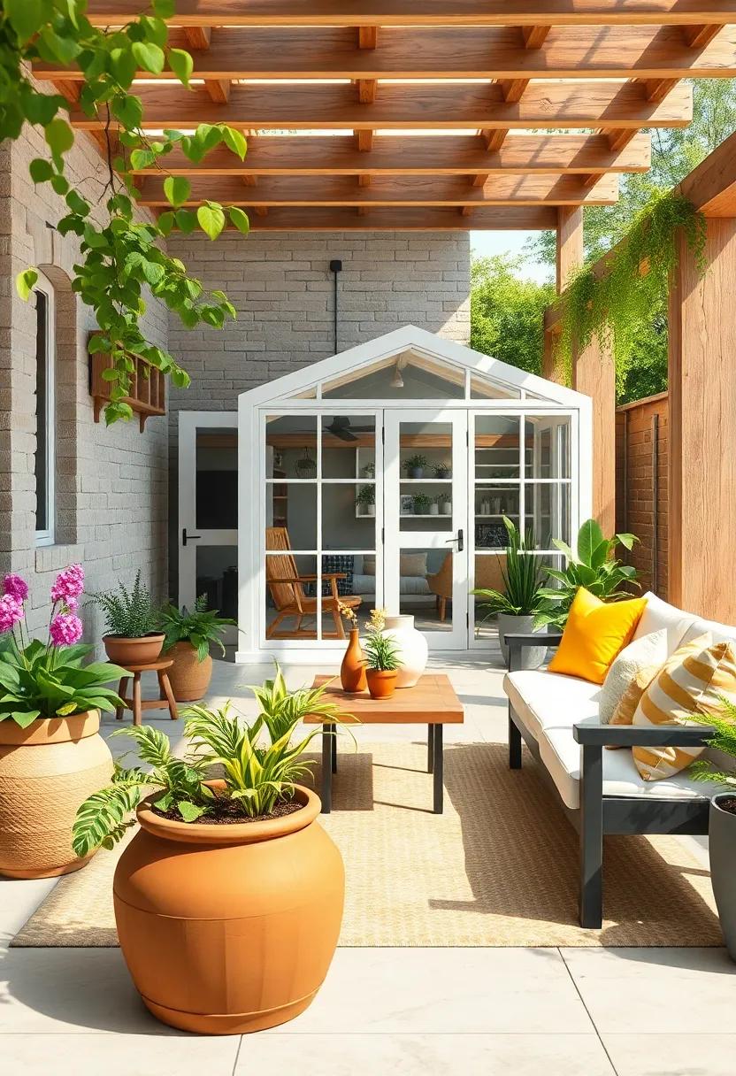 Greenhouse or Potting Shed: Incorporate a small ‌greenhouse or shed, teaching kids about ​plants⁢ and sustainability as ​they care for it together