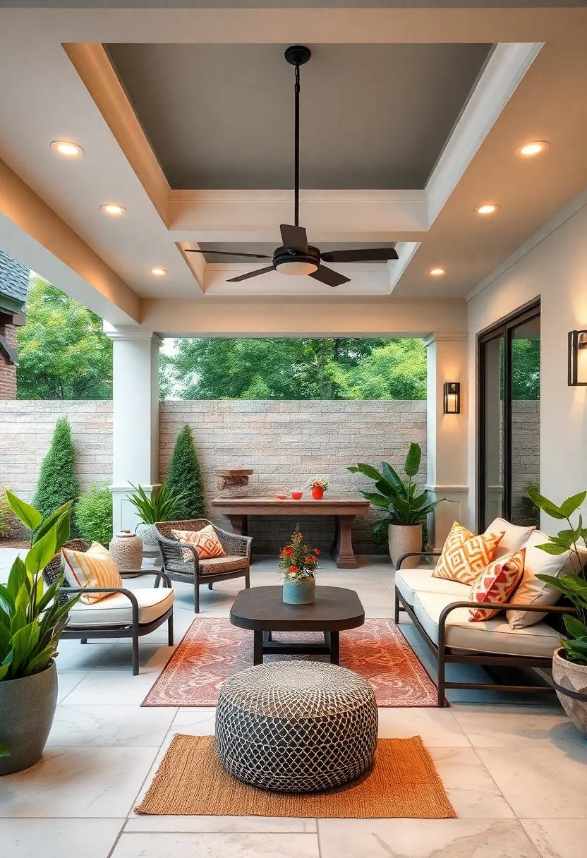 Misting System for​ Comfort: ‍Keep ‌everyone cool ​on hot summer days ⁢with a misting ⁣system⁢ that transforms your patio into ⁢a refreshing retreat